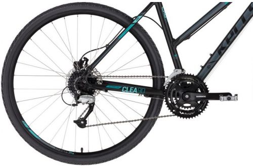 Rower crossowy damski Kellys Clea 90 Black Aqua 2021